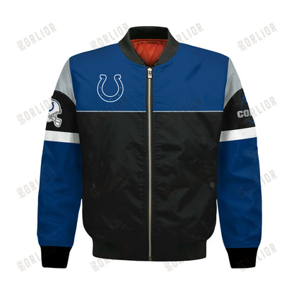 Indianapolis Colts National Football League 2024 -25 Feel The Power Bomber Jacket