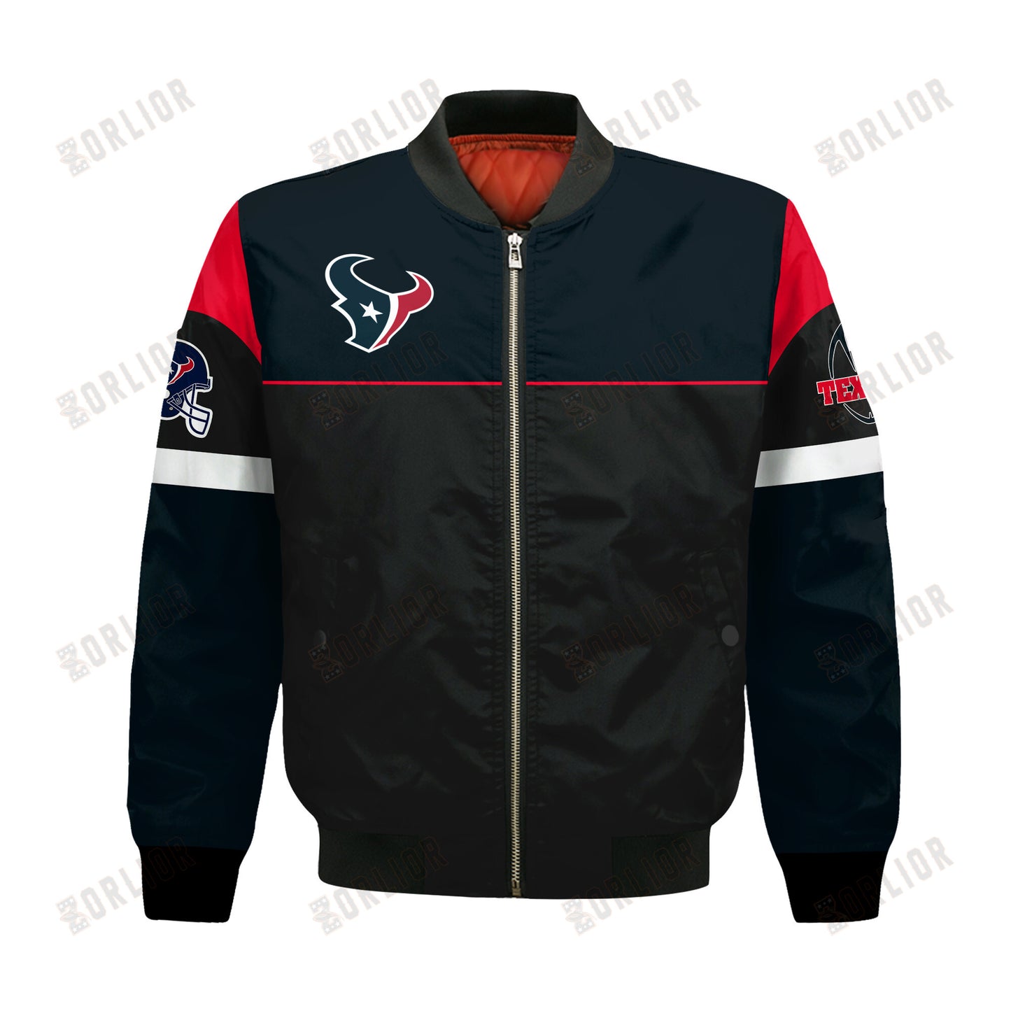 Houston Texans National Football League 2024 -25 Feel The Power Bomber Jacket