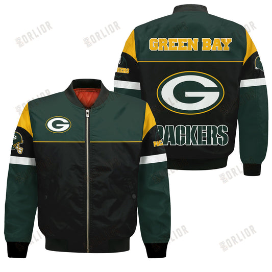 Green Bay Packers National Football League 2024 -25 Feel The Power Bomber Jacket