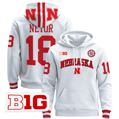 Nebraska Cornhuskers 2024 Pullover Hoodie V3