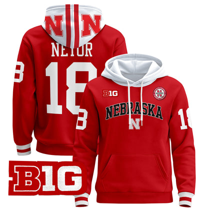 Nebraska Cornhuskers 2024 Pullover Hoodie V3