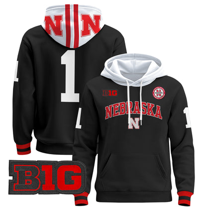 Nebraska Cornhuskers 2024 Pullover Hoodie V3