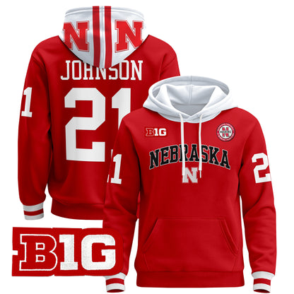 Nebraska Cornhuskers 2024 Pullover Hoodie V3