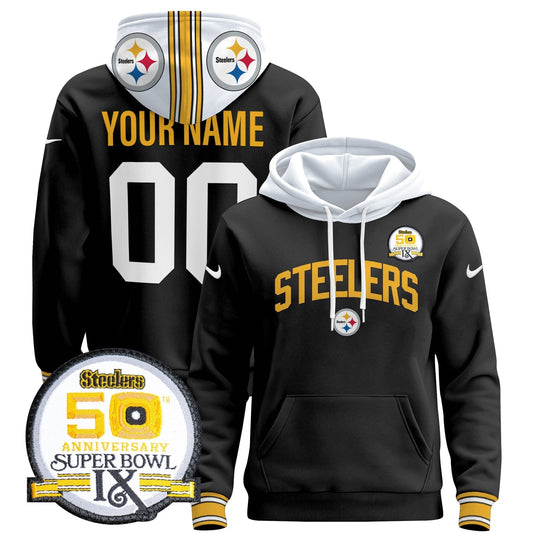 Pittsburgh Steelers 2024 Custom Pullover Hoodie V2