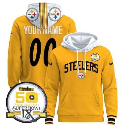 Pittsburgh Steelers 2024 Custom Pullover Hoodie V2