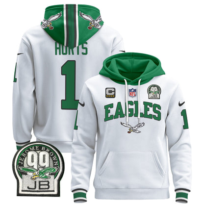 Philadelphia Eagles 2024 Pullover Hoodie V2 - All Stitched