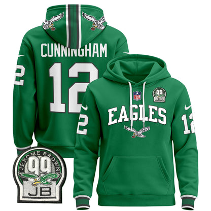 Philadelphia Eagles 2024 Pullover Hoodie V2 - All Stitched