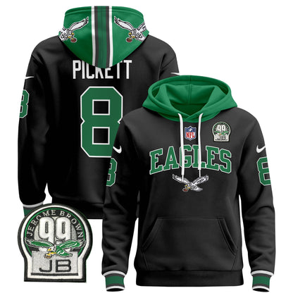 Philadelphia Eagles 2024 Pullover Hoodie V2 - All Stitched