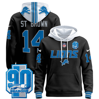 Detroit Lions 2024 Pullover Hoodie V2 - All Stitched