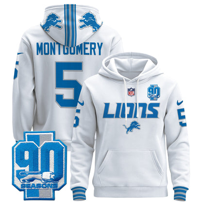 Detroit Lions 2024 Pullover Hoodie V2 - All Stitched