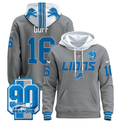 Detroit Lions 2024 Pullover Hoodie V2 - All Stitched