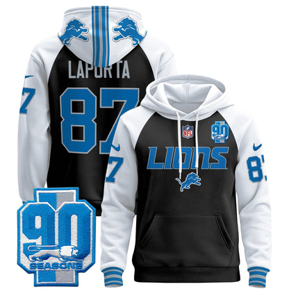 Detroit Lions 2024 Pullover Hoodie V2 - All Stitched