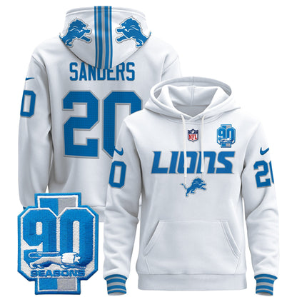 Detroit Lions 2024 Pullover Hoodie V2 - All Stitched