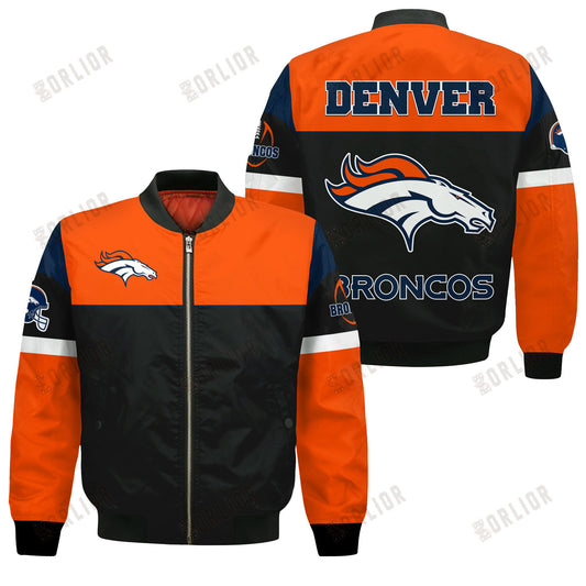 Denver Broncos National Football League 2024 -25 Feel The Power Bomber Jacket