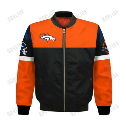 Denver Broncos National Football League 2024 -25 Feel The Power Bomber Jacket