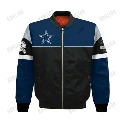 Dallas Cowboys National Football League 2024 -25 Feel The Power Bomber Jacket