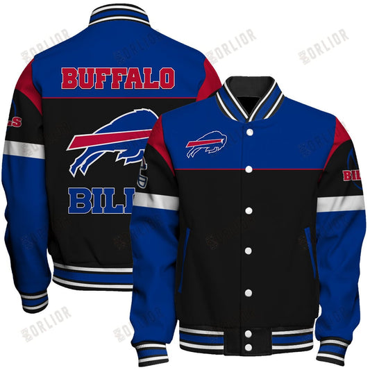 Buffalo Bills National Football League 2024 -25 Feel The Power Unisex Varsity Jacket