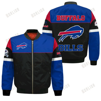 Buffalo Bills National Football League 2024 -25 Feel The Power Bomber Jacket