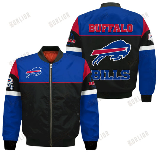 Buffalo Bills National Football League 2024 -25 Feel The Power Bomber Jacket