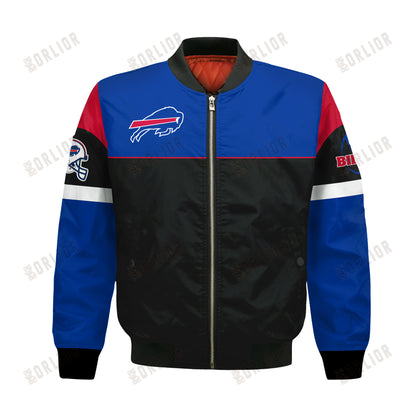 Buffalo Bills National Football League 2024 -25 Feel The Power Bomber Jacket