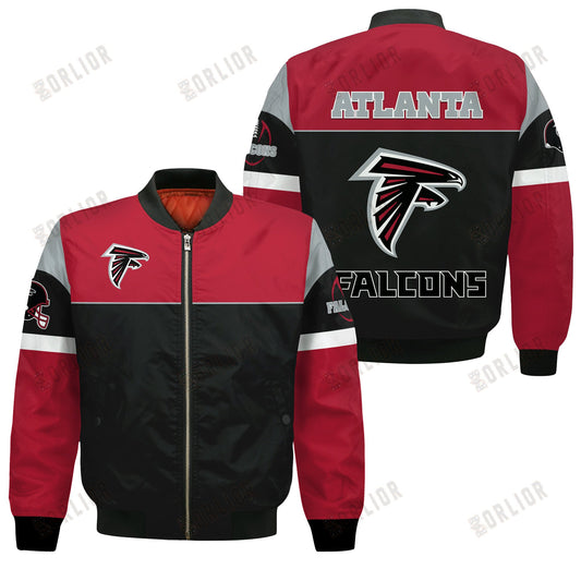 Atlanta Falcons National Football League 2024 -25 Feel The Power Bomber Jacket