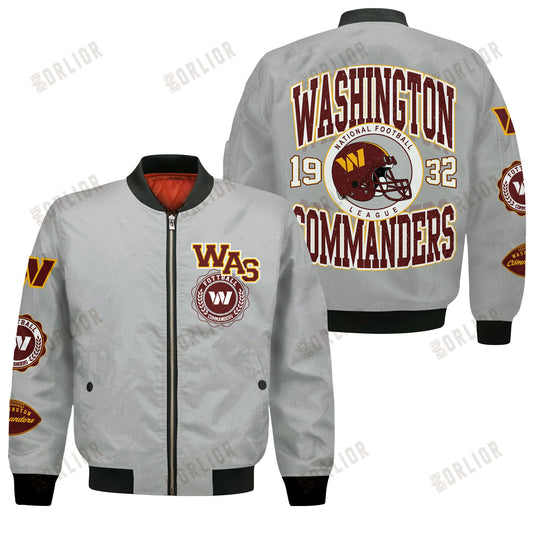 Washington Commanders NFL 2024 -25 Feel The Power Bomber Jacket