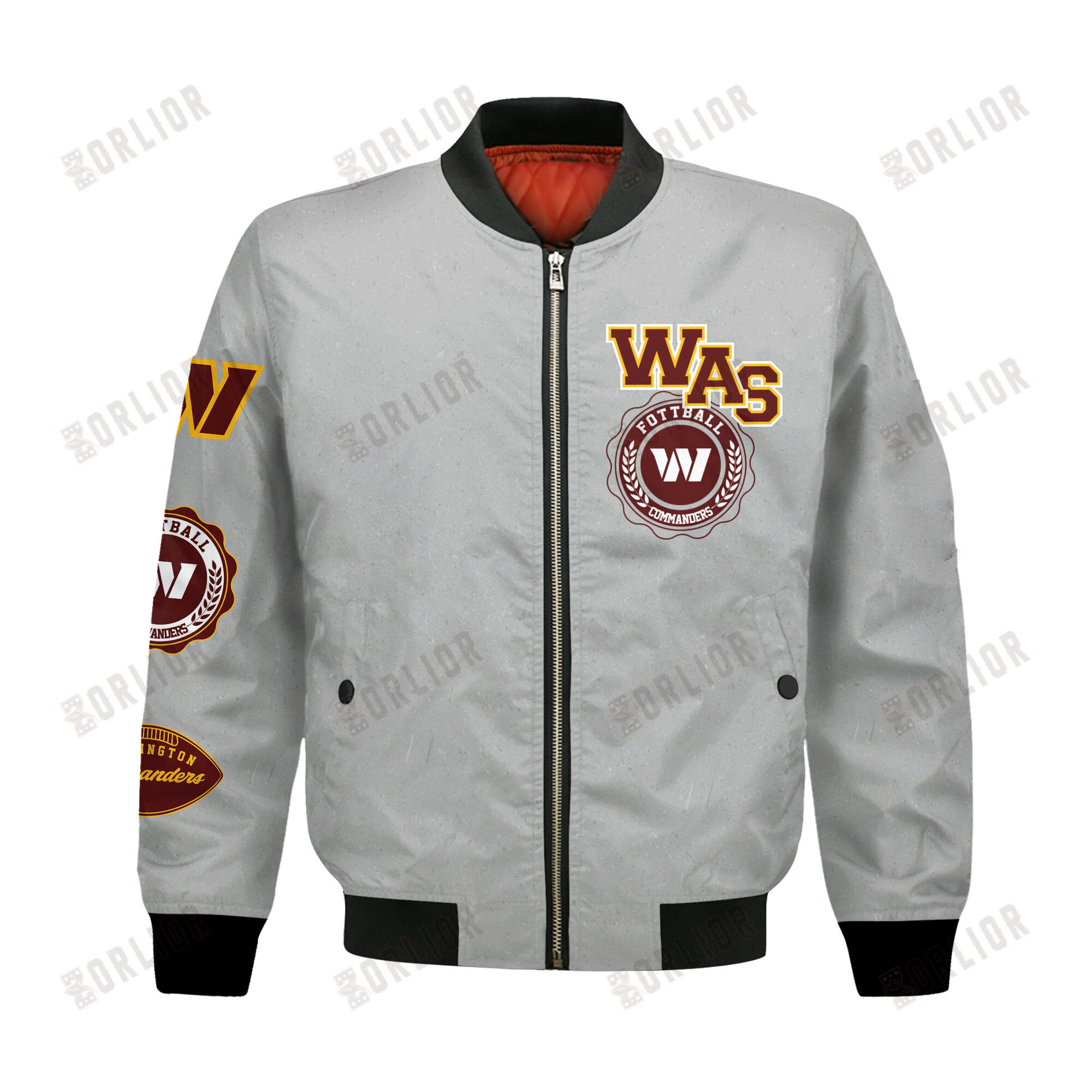 Washington Commanders NFL 2024 -25 Feel The Power Bomber Jacket