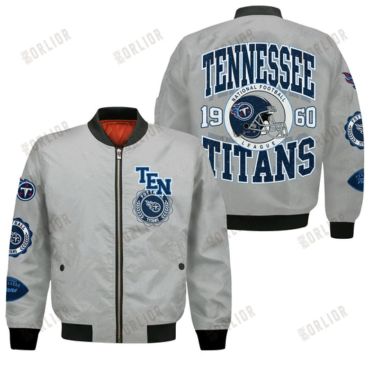 Tennessee Titans NFL 2024 -25 Feel The Power Bomber Jacket