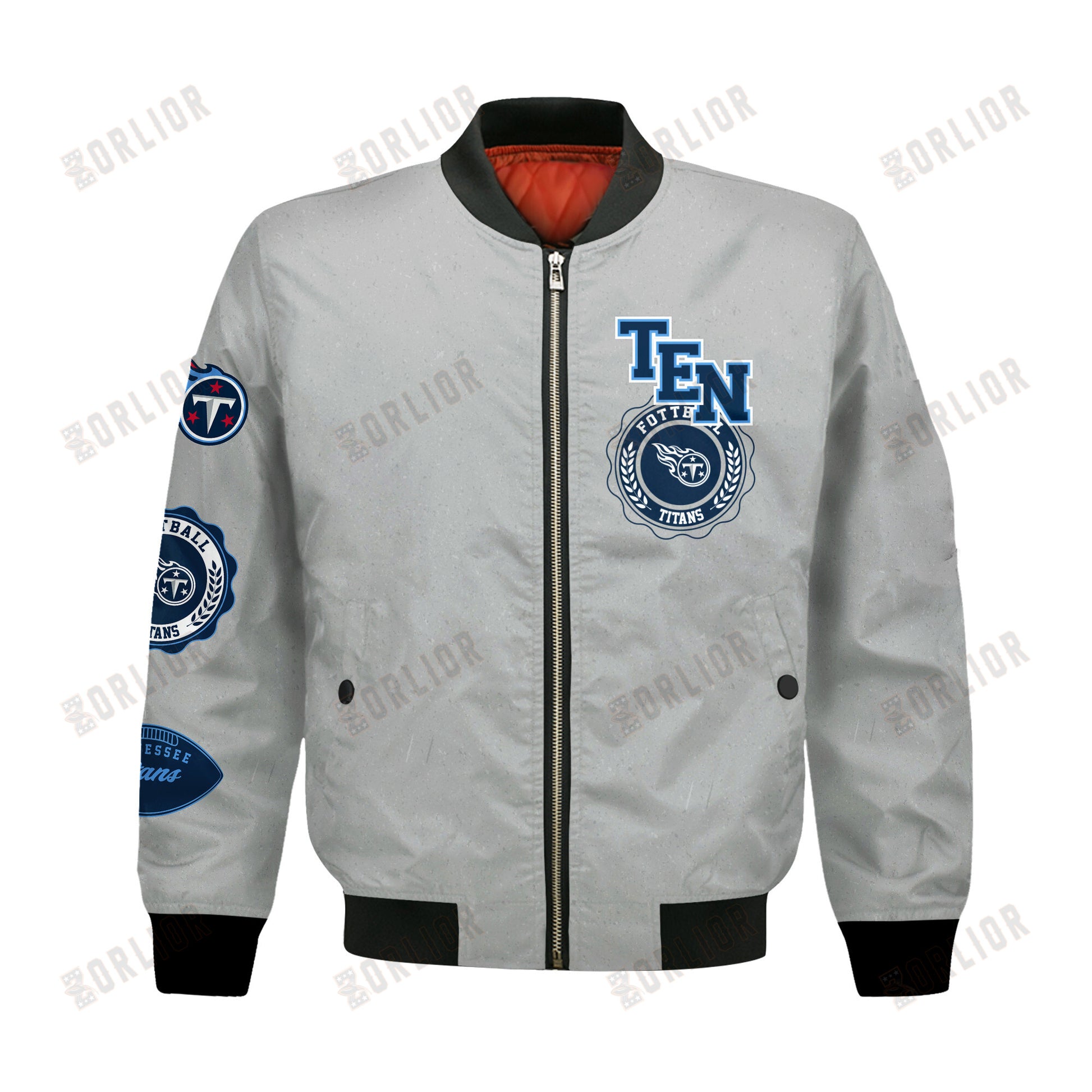 Tennessee Titans NFL 2024 -25 Feel The Power Bomber Jacket