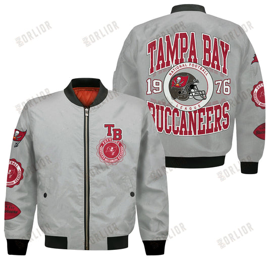 Tampa Bay Buccaneers NFL 2024 -25 Feel The Power Bomber Jacket