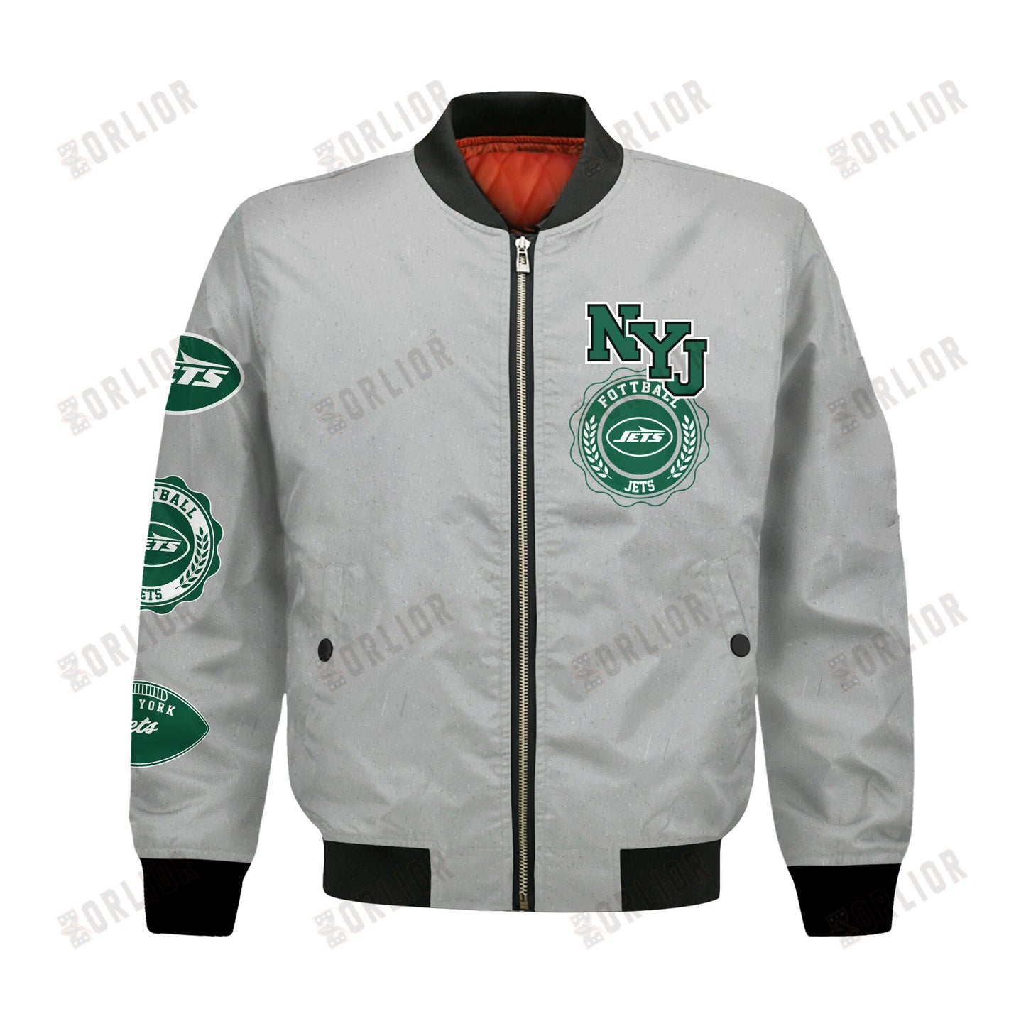 New York Jets NFL 2024 -25 Feel The Power Bomber Jacket
