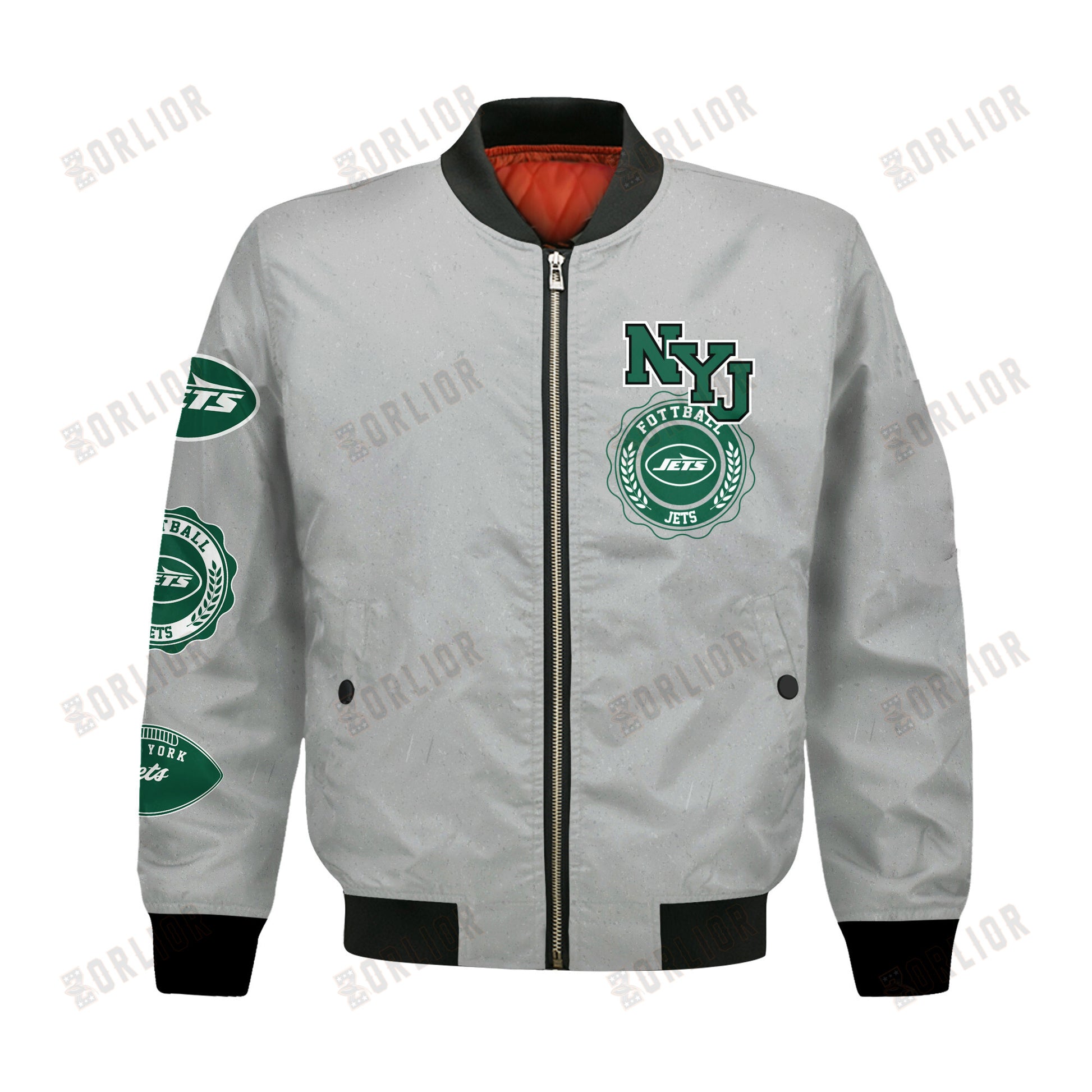 New York Jets NFL 2024 -25 Feel The Power Bomber Jacket