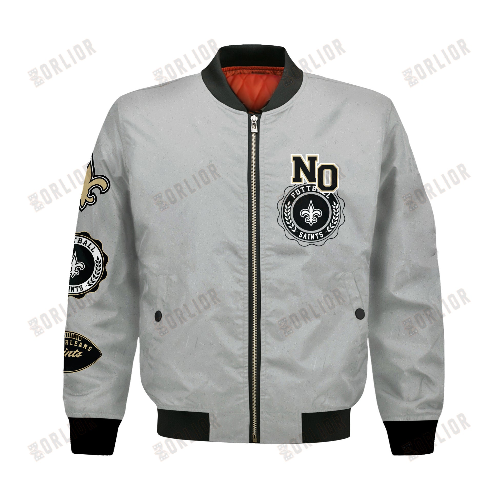 New Orleans Saints NFL 2024 -25 Feel The Power Bomber Jacket