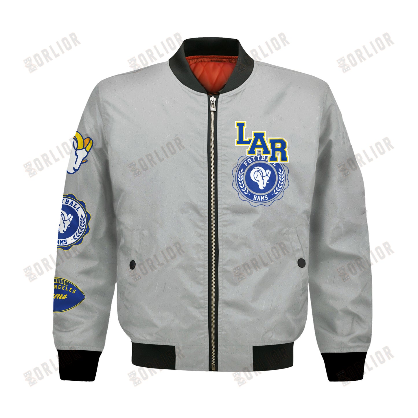 Los Angeles Rams NFL 2024 -25 Feel The Power Bomber Jacket