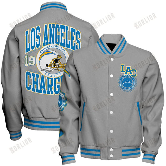 Los Angeles Chargers  2024 -25 Feel The Power Unisex Varsity Jacket