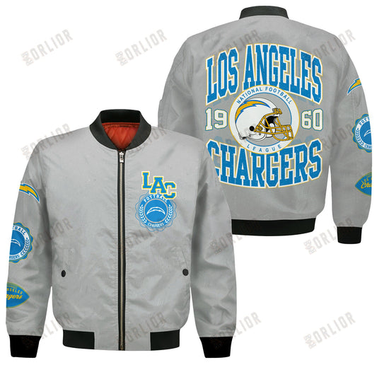Los Angeles Chargers NFL 2024 -25 Feel The Power Bomber Jacket