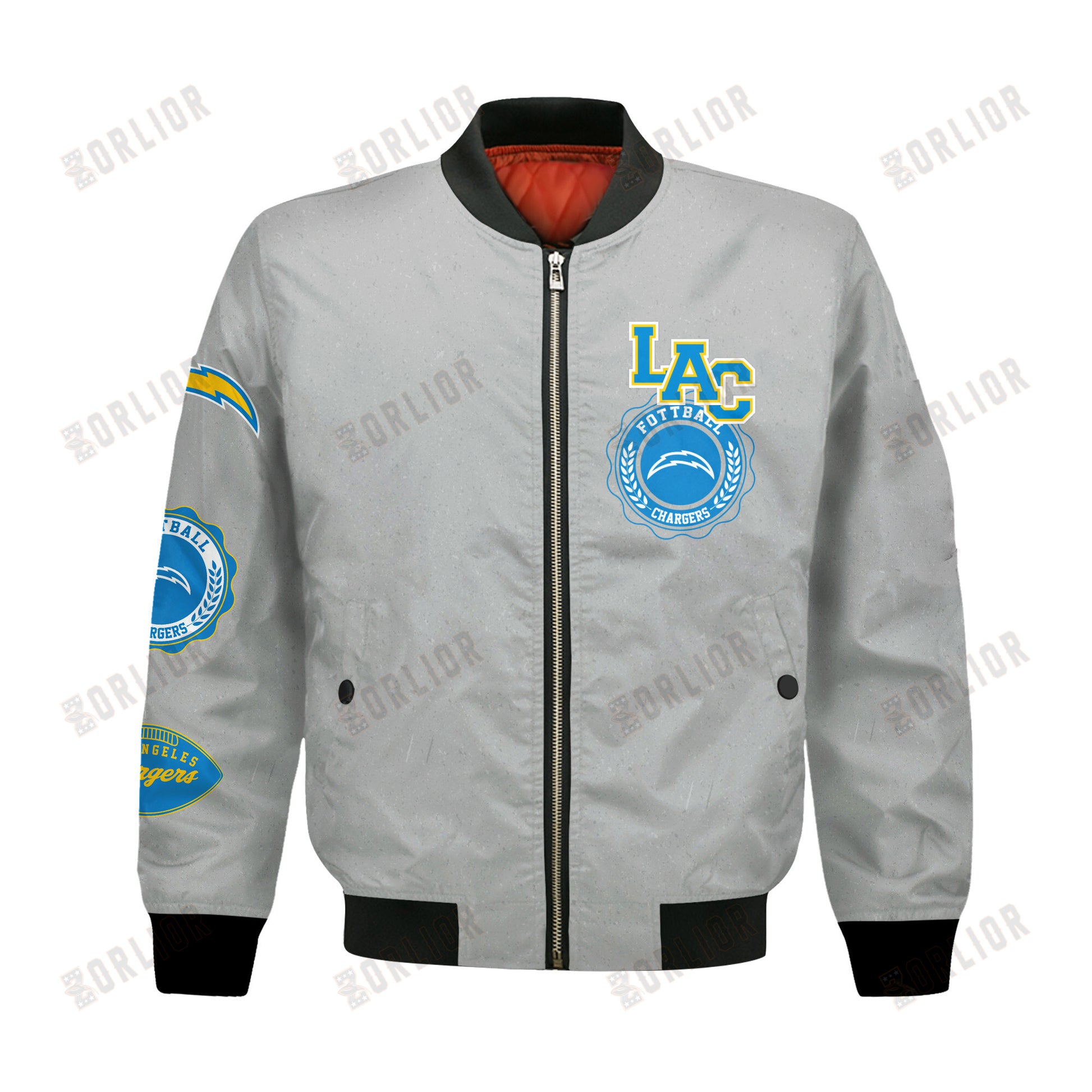 Los Angeles Chargers NFL 2024 -25 Feel The Power Bomber Jacket