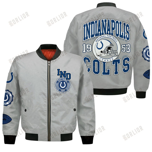 Indianapolis Colts NFL 2024 -25 Feel The Power Bomber Jacket