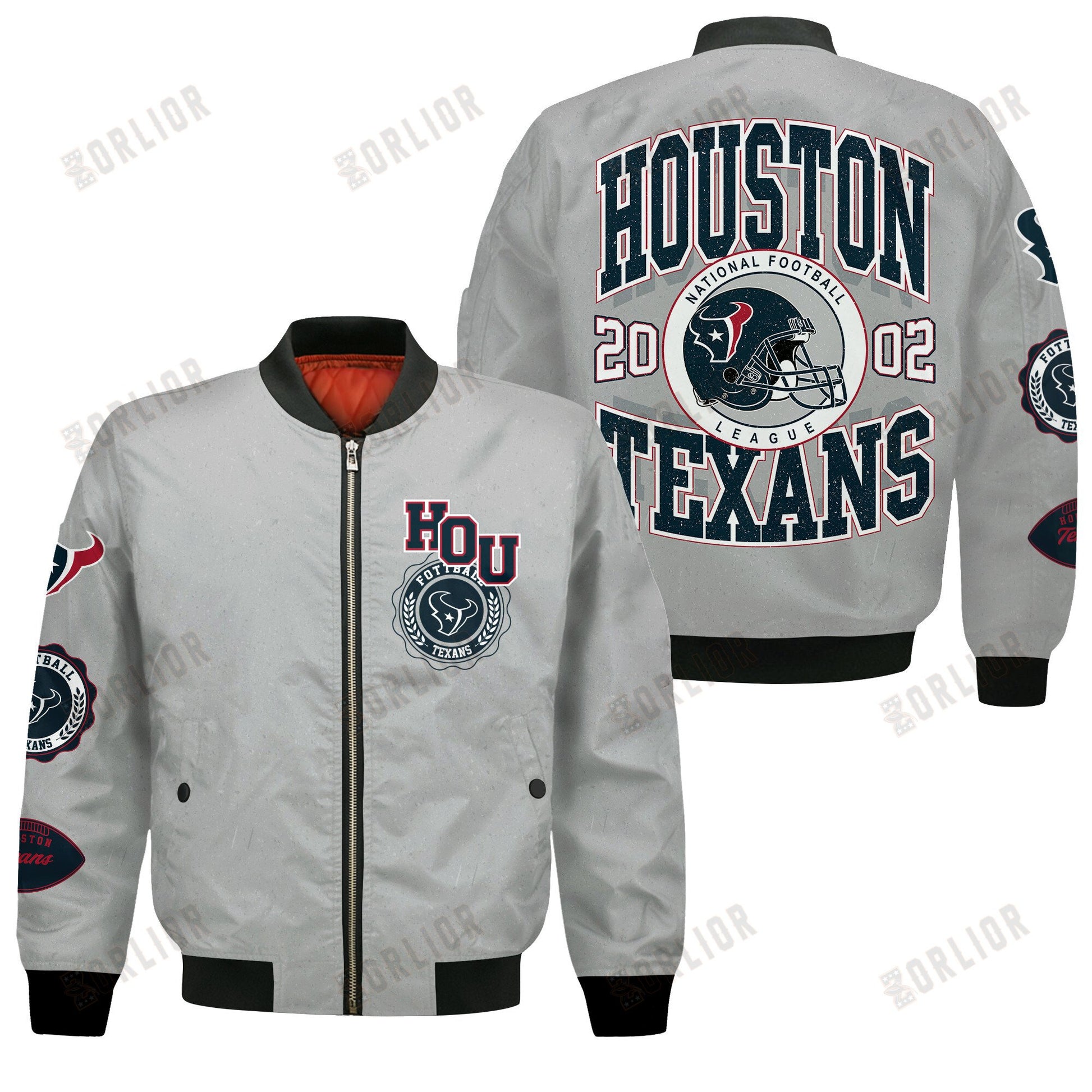 Houston Texans NFL 2024 -25 Feel The Power Bomber Jacket