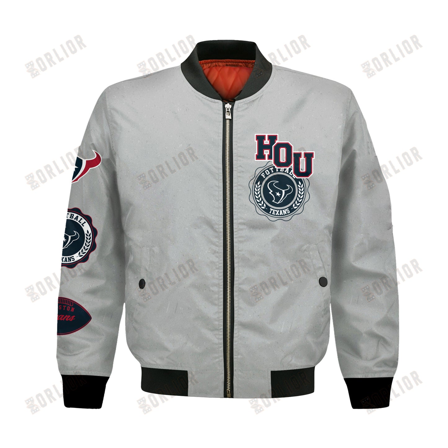 Houston Texans NFL 2024 -25 Feel The Power Bomber Jacket