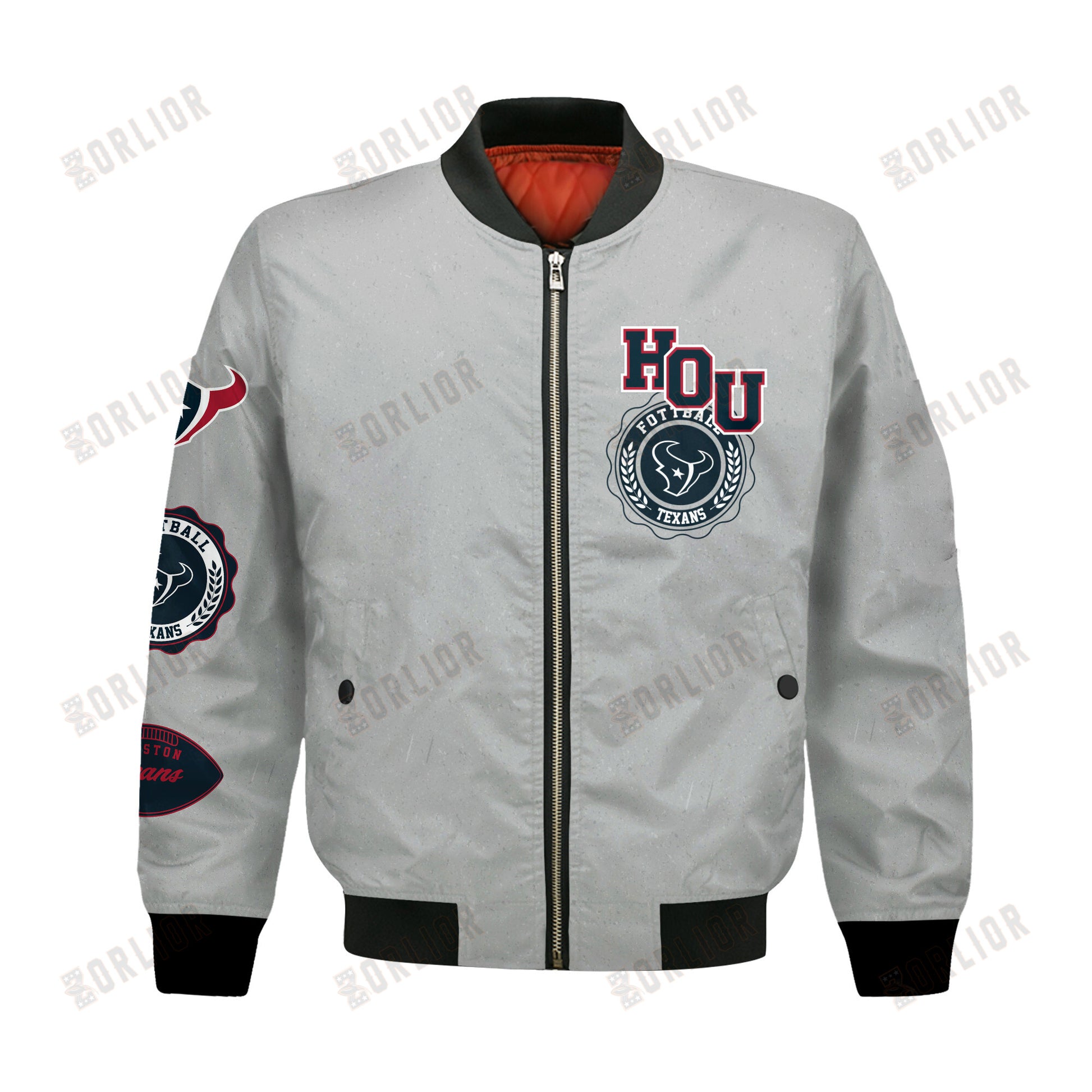 Houston Texans NFL 2024 -25 Feel The Power Bomber Jacket