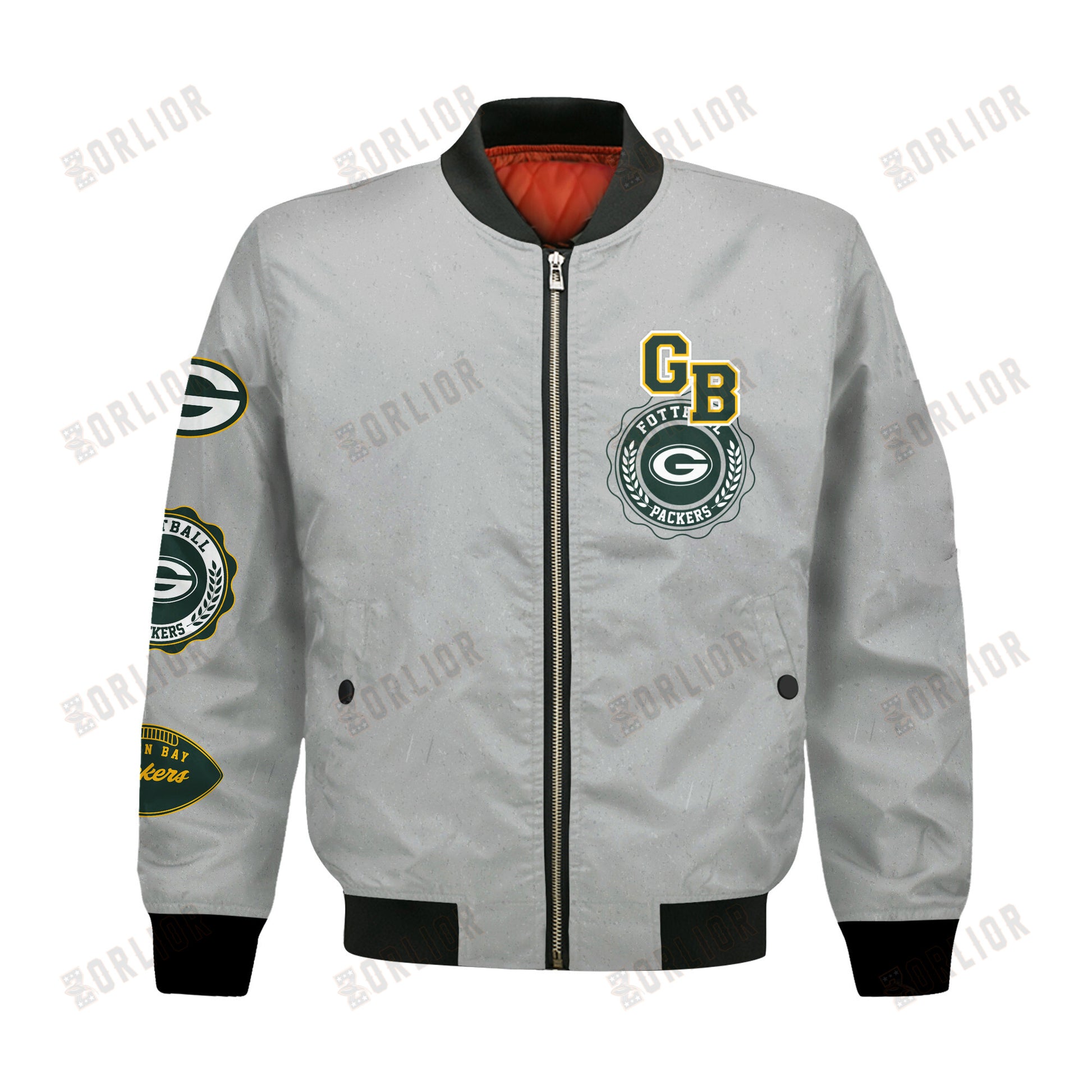 Green Bay Packers NFL 2024 -25 Feel The Power Bomber Jacket