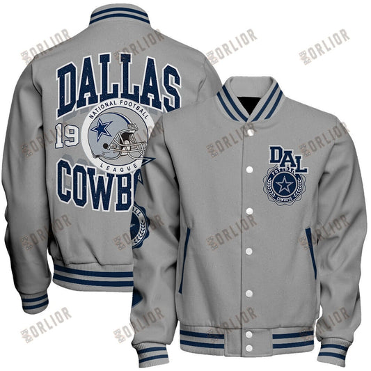 Dallas Cowboys  2024 -25 Feel The Power Unisex Varsity Jacket