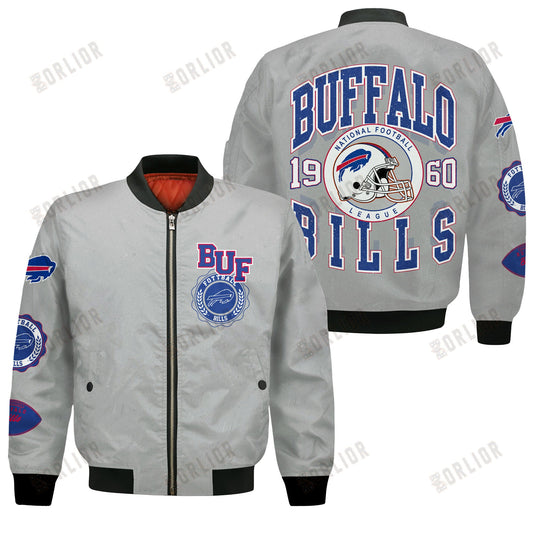 Buffalo Bills NFL 2024 -25 Feel The Power Bomber Jacket