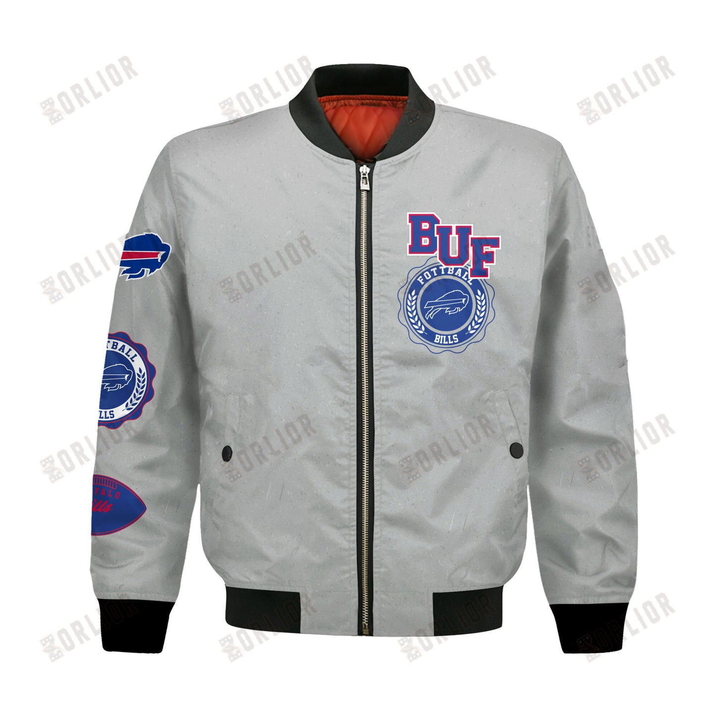 Buffalo Bills NFL 2024 -25 Feel The Power Bomber Jacket