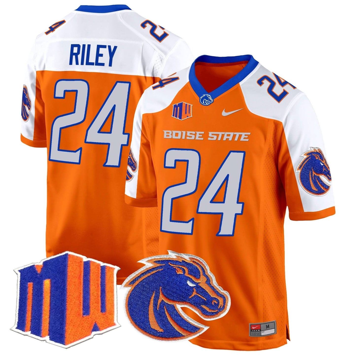 Boise State Broncos 2024 Game Jersey - All Stitched
