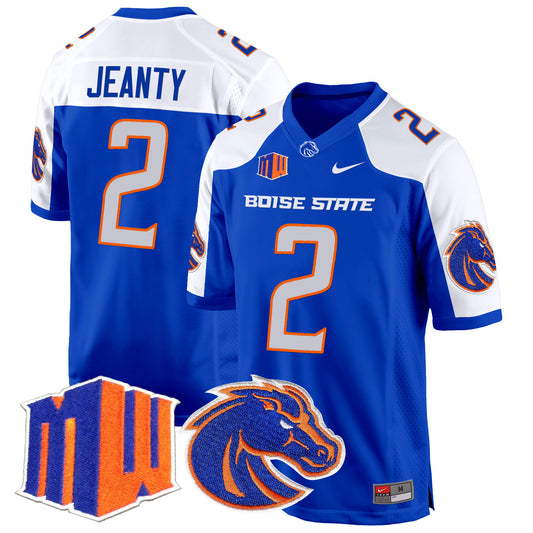 Boise State Broncos 2024 Game Jersey - All Stitched