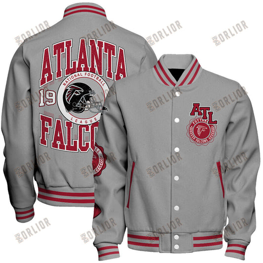 Atlanta Falcons  2024 -25 Feel The Power Unisex Varsity Jacket