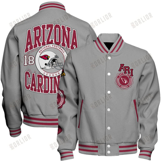 Arizona Cardinals  2024 -25 Feel The Power Unisex Varsity Jacket