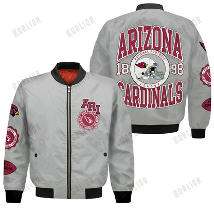 Arizona Cardinals NFL 2024 -25 Feel The Power Bomber Jacket